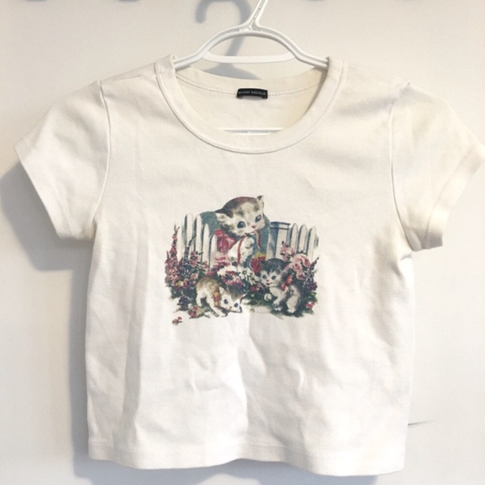 Vintage Brandy Melville Kitten Tee
